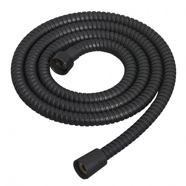 Σπιράλ Ντους Ανοξείδωτο Ultra Black 150εκ. Tiger 522930744