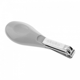 Νυχοκόπτης Ανοξείδωτο Ατσάλι Nail Clippers Grey akuku A0065