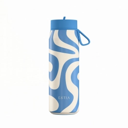 Θερμός Με Καλαμάκι Ανοξείδωτος Ocean Waves Pulse Save The Aegean Estia 500ml 01-42608