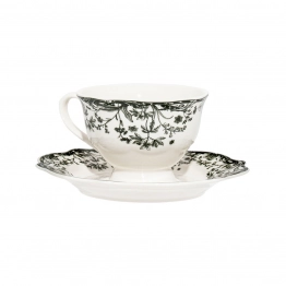 Φλυτζάνι Τσαγιού Πορσελάνης 220ml Reverie Green Estia 07-38755