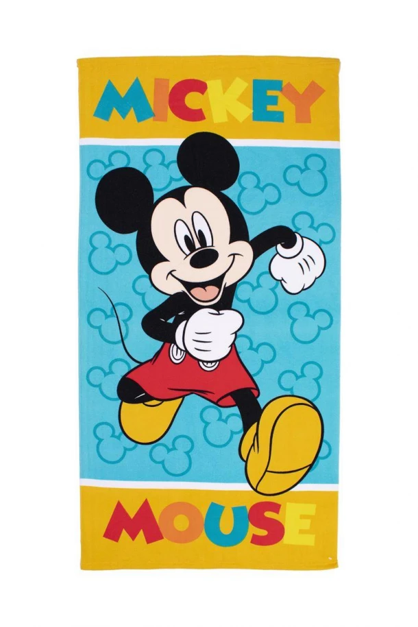 Πετσέτα Θαλάσσης Παιδική Microfiber 70x140εκ. Mickey 71 Sky Blue Disney DimCol