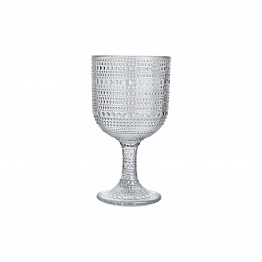 Ποτήρι Γυάλινο Κρασιού-Νερού 375ml Dots Estia 07-35785