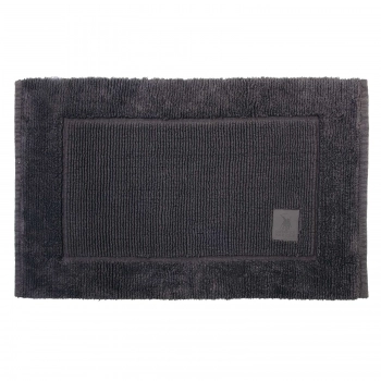 Ταπέτο Μπάνιου Βαμβακερό 50x80εκ. Essential 3214 Dark Grey Greenwich Polo Club
