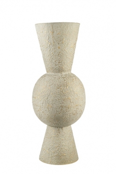 Βάζο Μεταλλικό Γρι-Χρυσό 20x50εκ. Zen Collection 26.1.52216