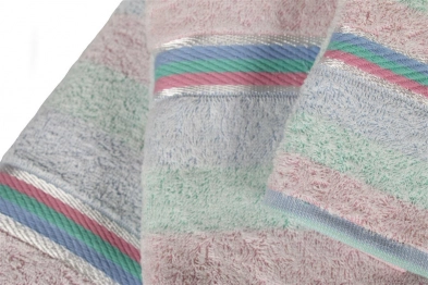 Σετ Πετσέτες 3 τμχ Βαμβακερές Rainbow 01 Multi DimCol