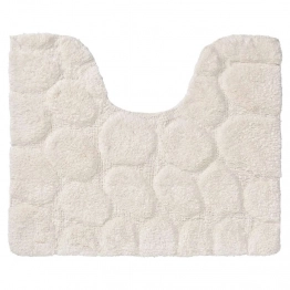 Ταπέτο Λεκάνης Βαμβακερό 50x60εκ. Pebbles Ivory Sealskin 294416410