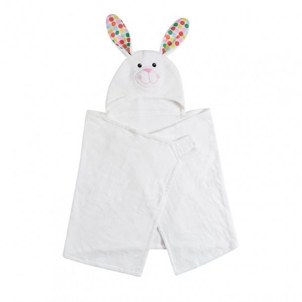 Κάπα Βαμβακερή 127x55εκ. Bella The Bunny Zoocchini ZOO2001
