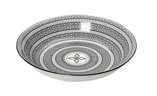 Πιάτο Βαθύ Φαγητού Stoneware Charlotte ESPIEL 23εκ. GUI421K6