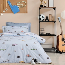 Πάπλωμα Polycotton Παιδικό Μονό 160x240εκ. Blue 4993 Das Kids