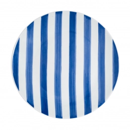 Πιάτο Ρηχό Φαγητού Πορσελάνης 27x3εκ. Ligne Blue Estia 07-38885