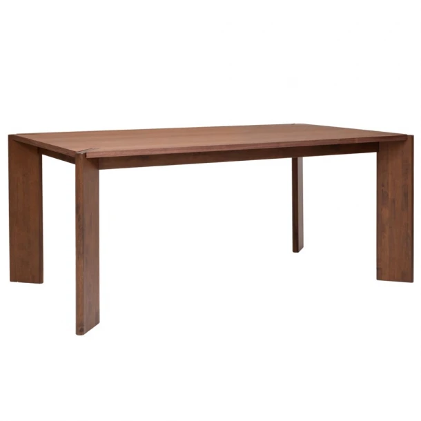 Τραπέζι Ξύλινο Καρυδιάς Μασίφ-Mdf Natural 180x100x75εκ. iliadis 92590