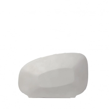 Βάζο Κεραμικό Λευκό 34x11,5x22εκ. ESPIEL MAH112