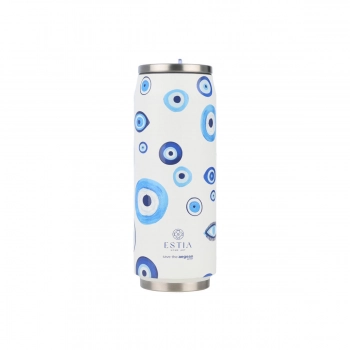 Θερμός-Ποτήρι Ανοξείδωτο Travel Cup Spirit Of Luck Save The Aegean Estia 500ml-7x19εκ. 01-31251