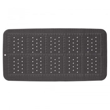 Ταπέτο Αντιολισθητικό Μπανιέρας Pvc 35x70εκ. Unilux Anthracite Sealskin 315008413