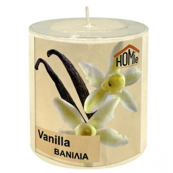 Κερί Αρωματικό Κορμός 7x7,5εκ. Homie 37-68-ecrou