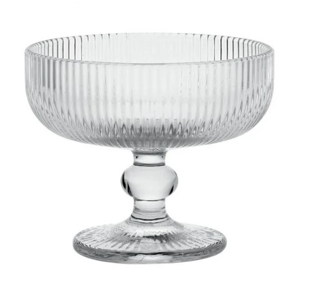 Σετ Μπωλ Παγωτού 6τμχ Γυάλινα Noris Clear 300ml CRYSPO TRIO 52.505.23