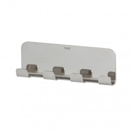 Κρεμάστρα-Άγκιστρο 4 Θέσεων Πετσέτας Επιτοίχιο Ανοξείδωτο Colar Inox 15,5x2x4,9εκ. Tiger 1314730346