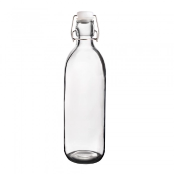 Μπουκάλι Νερού Γυάλινο Διάφανο 1000ml Savio Max Home ZT20S9261