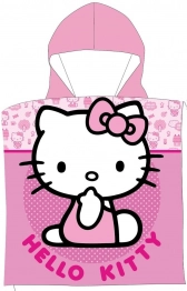 Πόντσο Quick Dry Microfiber 50x100εκ. Sanrio Hello Kitty 172 Pink Dimcol