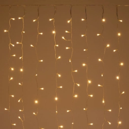 Λαμπάκια-Κουρτίνα 900 Led Ζεστό Λευκό Φως Επεκτεινόμενη 3x3μ. iliadis 64147