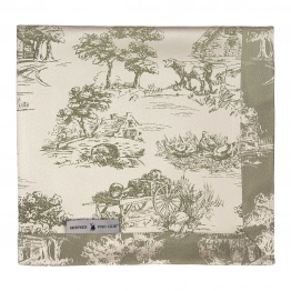 Τραπεζομάντηλο Polyester 170x240εκ. Essential 3015 Ecru-Olive Greenwich Polo Club