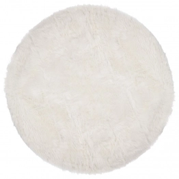 Χαλί Συνθετική Γούνα 180εκ. Λευκό iliadis 91846