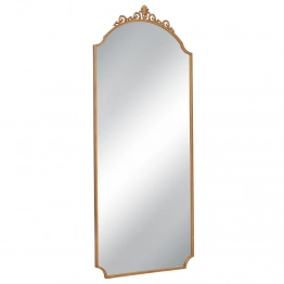 Καθρέπτης Επιδαπέδιος Μεταλλικός Χρυσός 76,5x3x188εκ. iliadis 89140