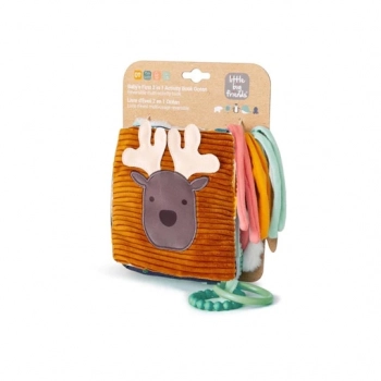 Βιβλιαράκι Μαλακό Δραστηριοτήτων Forest 16x15x5εκ. Baby To Love Little Big Friends BTL304485