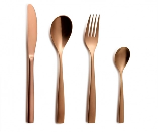 Μαχαίρι Φαγητού Ανοξείδωτο 18/0 Bcn Copper Comas 10εκ. CO06108000