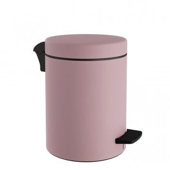 Καλάθι Απορριμμάτων 8lt Soft Close Ανοξείδωτο Matt Pink Pam & Co Φ23x32εκ. 08-500-303