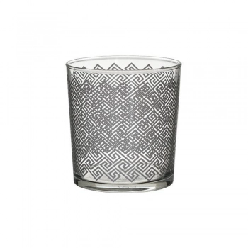 Σετ Ποτήρι Ουίσκυ 6τμχ Γυάλινο CLICK 380ml 6-60-961-0032