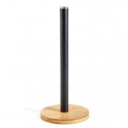 Βάση Ρολό Χαρτιού Κουζίνας Bamboo Μαύρο 15x34εκ. Oriana Ferelli CLG383115BK