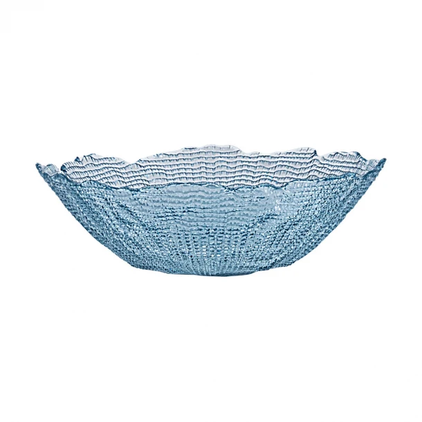 Σαλατιέρα Γυάλινη Μπλε 27,5x8εκ. Roche Estia 07-39486