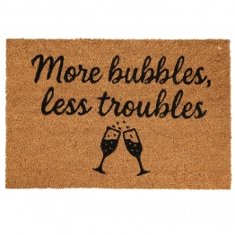 Πατάκι Εισόδου 39x59εκ. More bubbles, less troubles MRShome 0007002