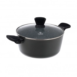 Κατσαρόλα Αλουμινίου Αντικολλητική Cuisson Estia 28εκ. 01-11130