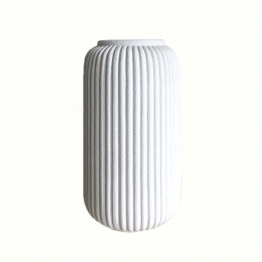Βάζο Κεραμικό Λευκό Art Et Lumiere 24,5x42εκ. 10237