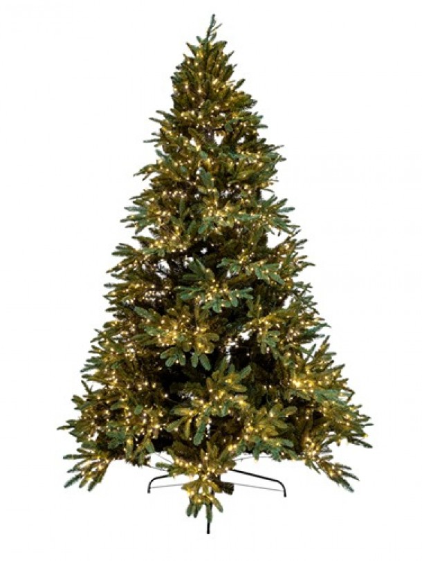 Χριστουγεννιάτικο Δέντρο Με Λαμπάκια 201εκ.-2728Tips-2500 Led PE-PVC Zen Collection 25.58.51804