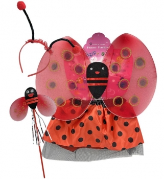 Σετ Παιδική Αμφίεση Πασχαλίτσα Νο 3-5 ετών Carnavalista 3-947