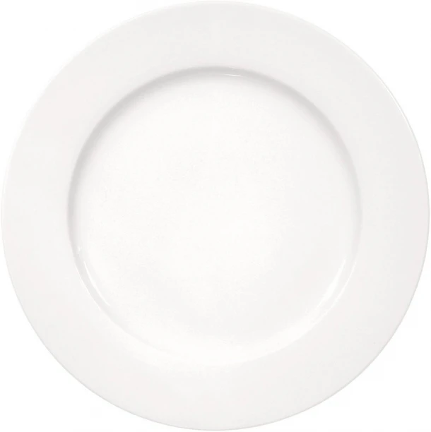 Πιάτο Ρηχό Πορσελάνης Meran Λευκό ESPIEL 30εκ. 001.157014K6