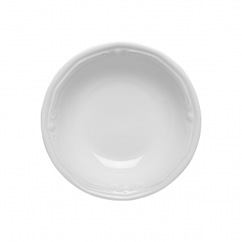 Μπωλ Σερβιρίσματος Πορσελάνης Ανάγλυφο White 16,5εκ. Athenee Estia 07-13509