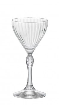 Ποτήρι Κοκτέιλ Σετ 6τμχ Γυάλινο America'20s Διάφανο Bormioli Rocco 140ml BR00113314