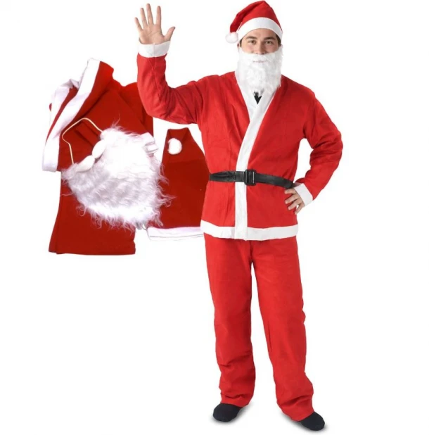 Στολή Ενηλίκων Άγιος Βασίλης 180εκ. Xmasfest 93-2587
