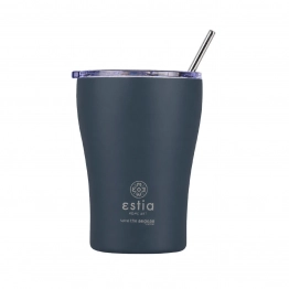 Θερμός-Ποτήρι Ανοξείδωτο Coffee Mug Indigo Save The Aegean Estia 350ml-8,7x12,5εκ. 01-41427