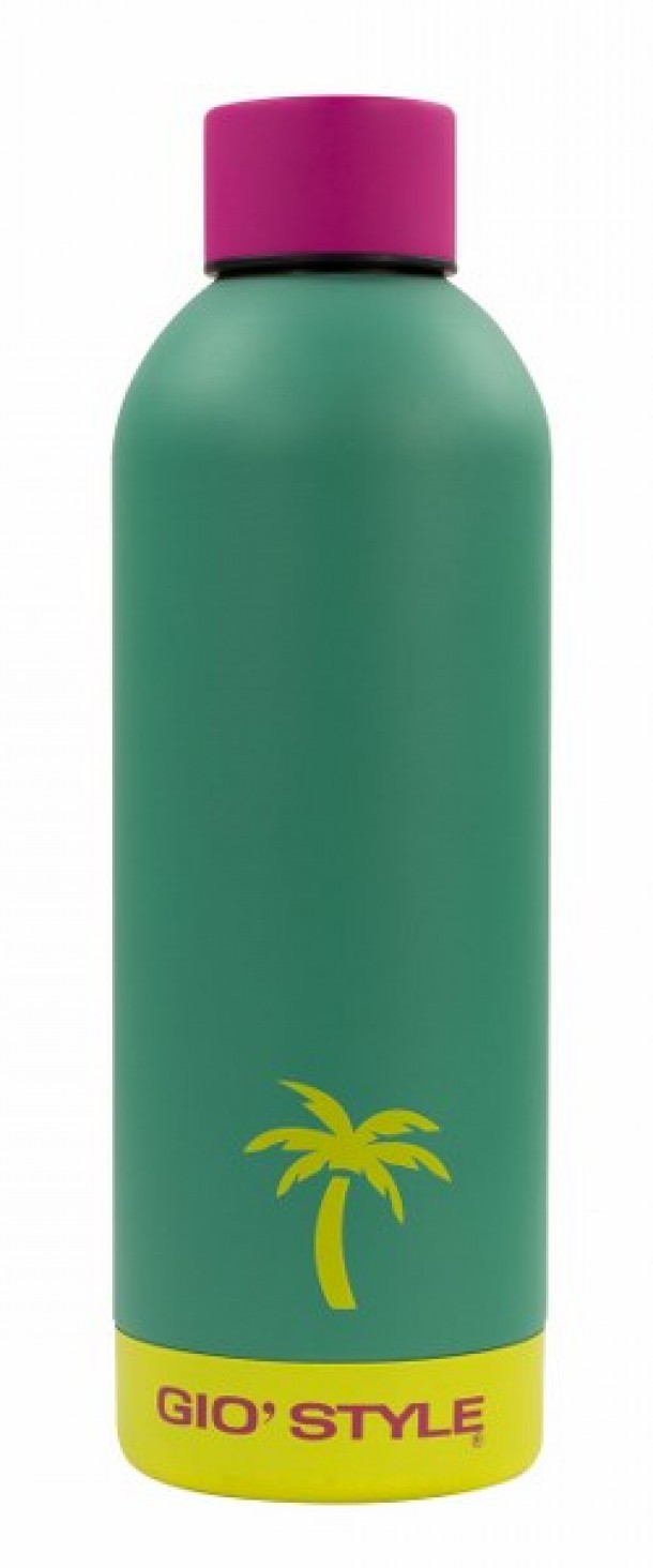 Θερμός-Μπουκάλι Ανοξείδωτο 750ml-7x23εκ. Fluo Green Gio Style 50-4403040