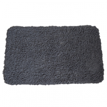 Ταπέτο Μπάνιου Βαμβακερό Γκρι 50x80εκ. MRShome DS-3995002