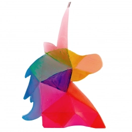 Λαμπάδα 3D Μονόκερος 24x15,5x2,5εκ. Bunny's 73-1822