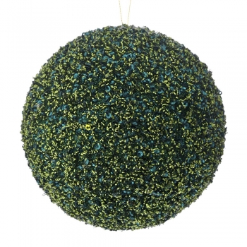 Μπάλα Polyfoam Σμαραγδί Glitter 15εκ. iliadis 83535