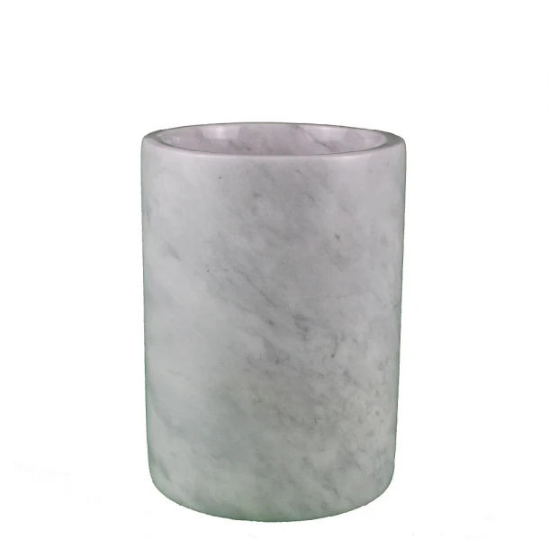 Σαμπανιέρα Μαρμάρινη Λευκή 13x13x18εκ. ESPIEL FAV251