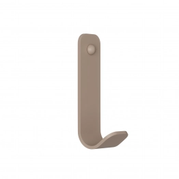 Κρεμάστρα Τοίχου Μεταλλική Matt Beige Pam & Co 5x5x13εκ. 15-103