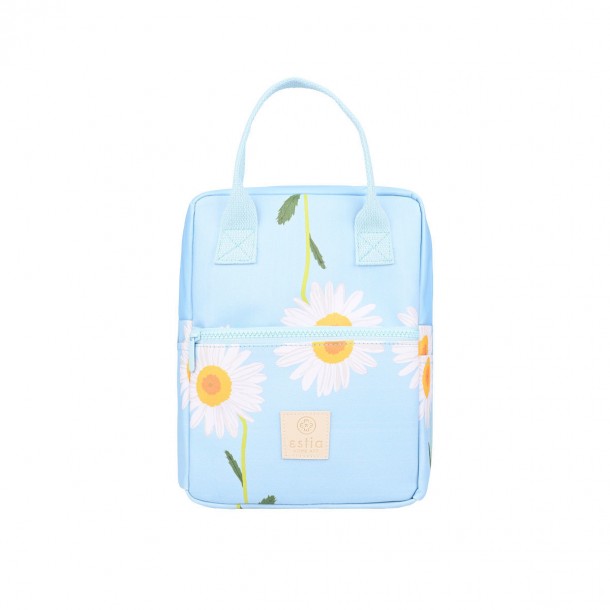 Τσάντα Φαγητού Ισοθερμική PVC Leather Dreamy Sky Save The Aegean Estia 7lt-20x14x27εκ. 01-22556